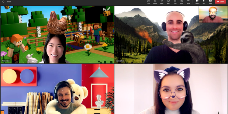 sick-of-microsoft-teams-virtual-backgrounds?-you-can-now-use-snapchat-lenses-instead