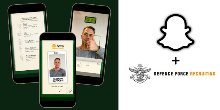 snapchat-&-defence-force-recruiting-partner-on-ar-lens-–-b&t