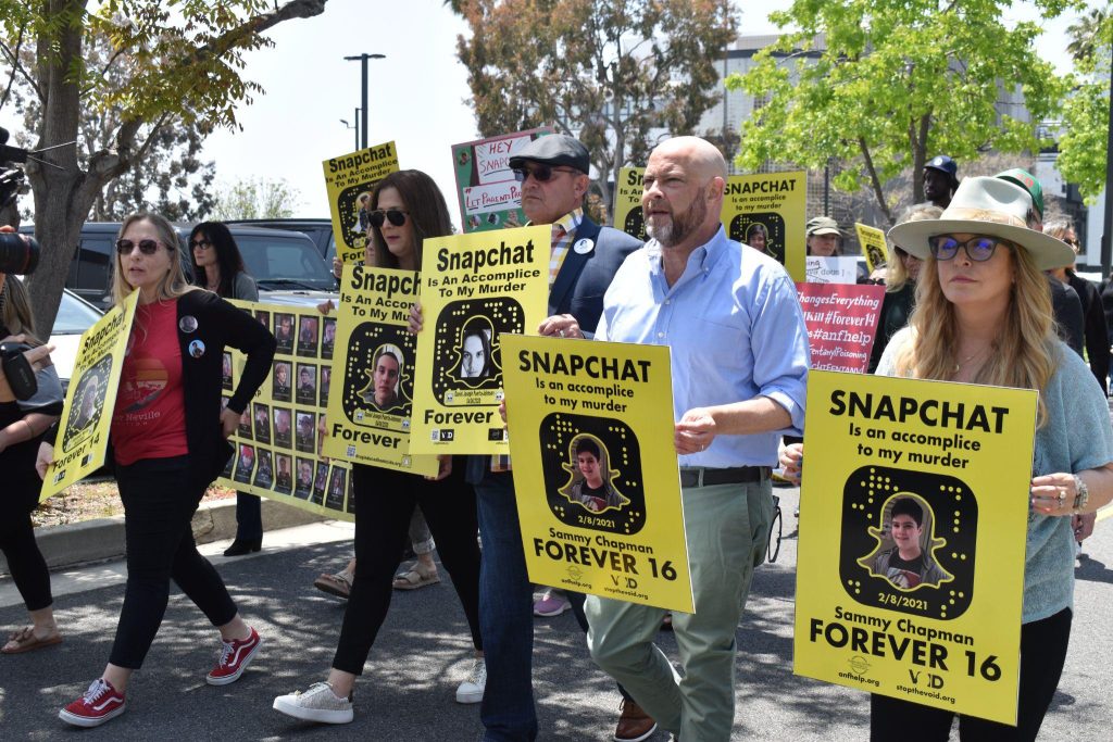 'gone-in-a-snap,'-parents-protest-the-social-media-company-they-view-as-complicit-in-their-…