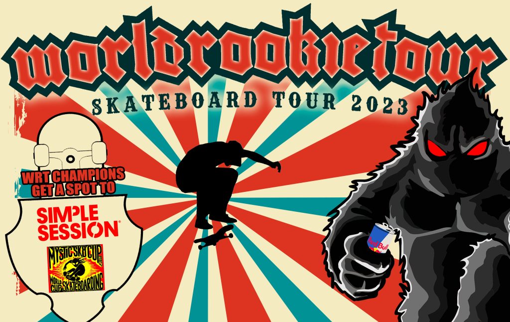 black-yeti-on-skateboard:-world-rookie-tour-2023-ready-to-start