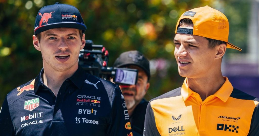 lando-norris-causes-carnage-after-gatecrashing-max-verstappen-stream-–-yahoo-sport-uk