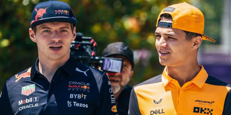 lando-norris-causes-carnage-after-gatecrashing-max-verstappen-stream-–-yahoo-sport-uk