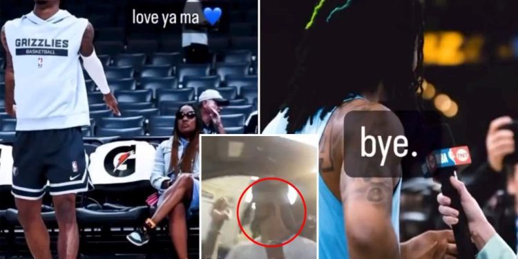 ja-morant-posts-cryptic-messages-to-family-on-instagram-after-latest-gun-video:-'bye'