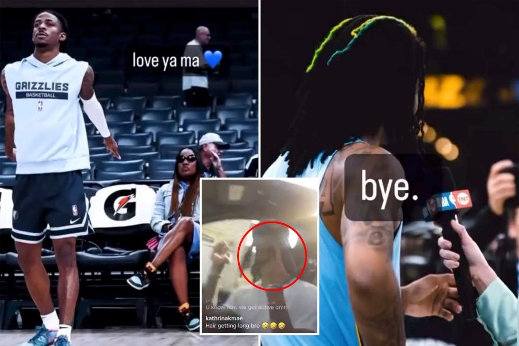 ja-morant-posts-cryptic-messages-to-family-on-instagram-after-latest-gun-video:-'bye'