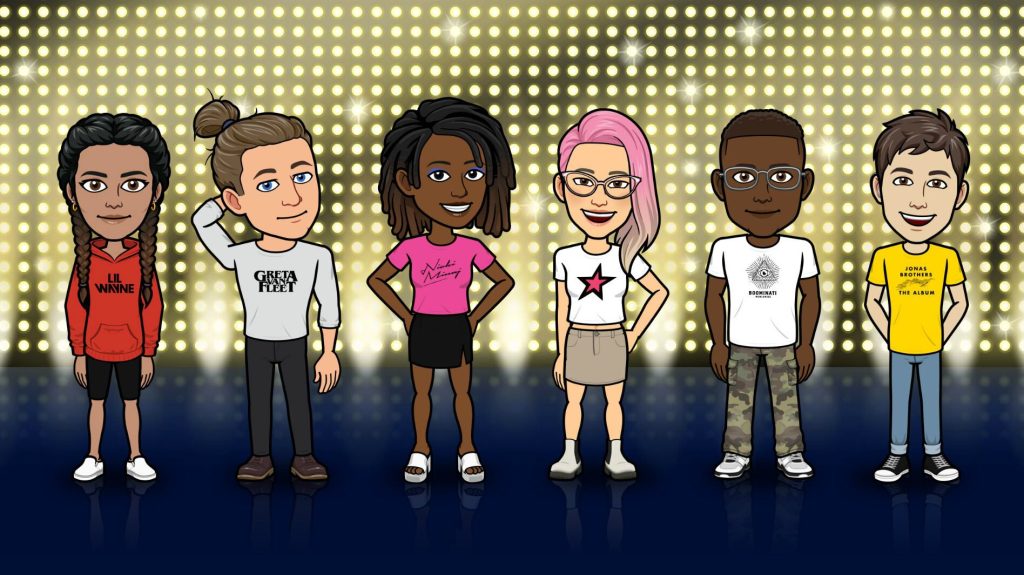 snapchat-teams-up-with-republic-records-to-launch-virtual-'band-tees'-merch-collection