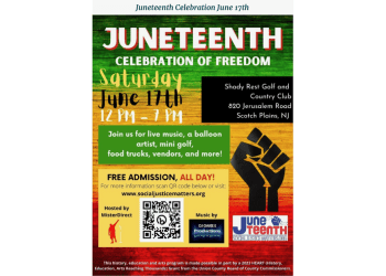 juneteenth:-celebration-of-freedom-to-be-held-at-shady-rest-clubhouse-in-scotch-plains