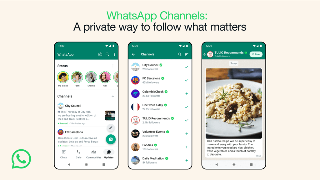 whatsapp-launches-channels-as-part-of-major-redesign-–-yahoo-sports