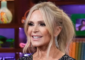 tamra-judge-wore-a-black-sheer-embellished-dress-on-wwhl-|-–-bravo-tv