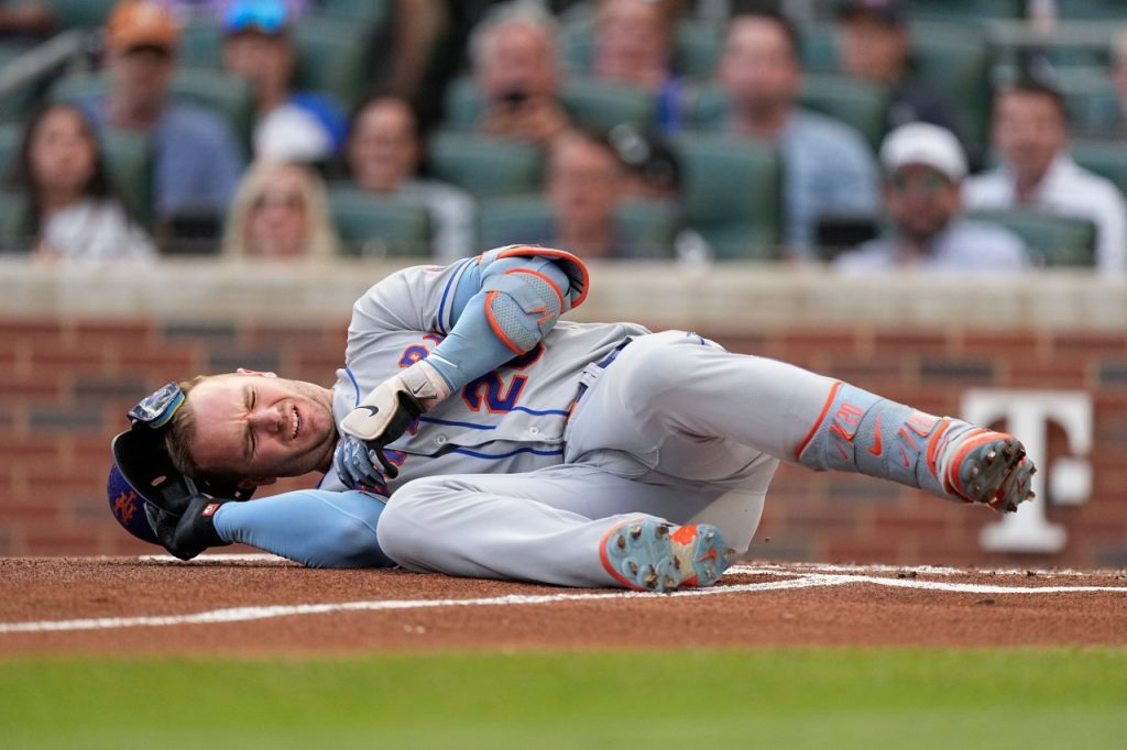 mlb-homer-leader-pete-alonso-to-il-with-bone-bruise,-sprain-in-wrist