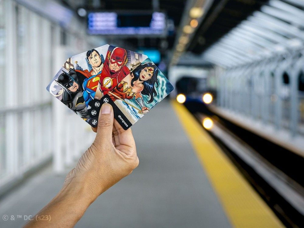 translink-to-sell-limited-edition-dc-superhero-compass-cards-on-friday-|-vancouver-sun