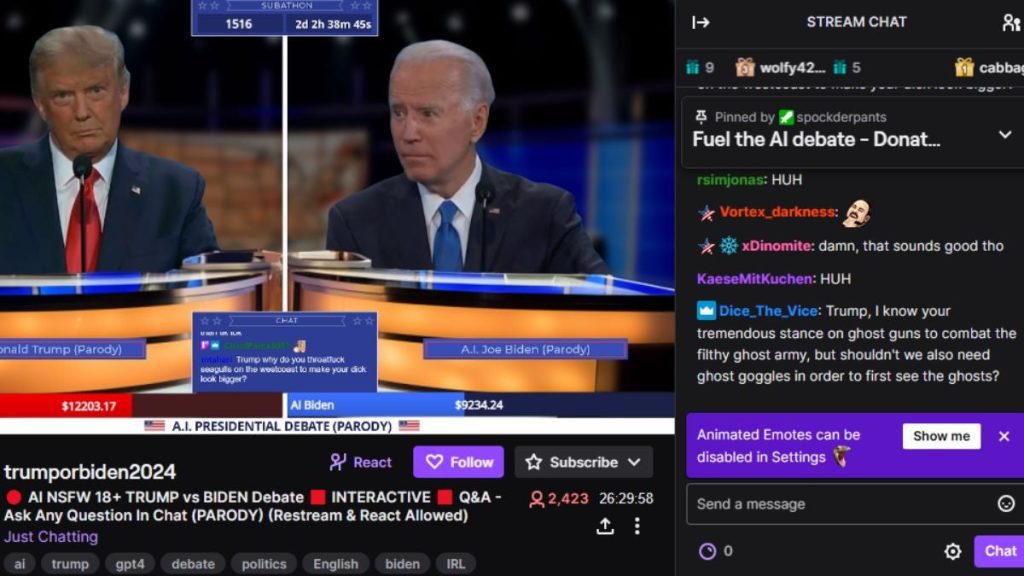 debate-between-ai-doppelgangers-of-donald-trump-and-joe-biden-featured-on-twitch