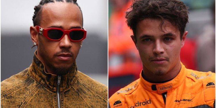 lewis-hamilton-stung-by-lando-norris-at-austrian-gp-as-mercedes-star-calls-'bull****'-|-f1