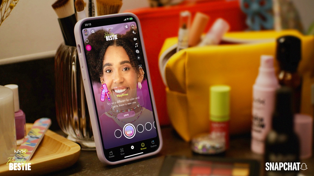 snapchat,-nyx-conjures-ar/ai-beauty-looks-with-a-hand-wave-–-wwd