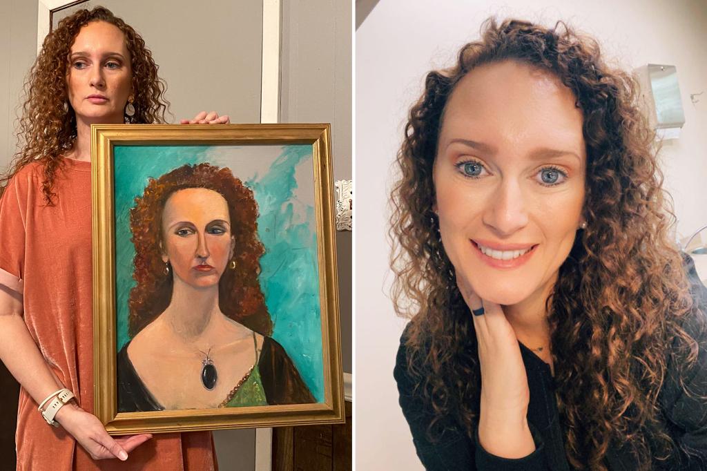 i-was-shocked-to-discover-a-vintage-painting-online-that-looks-just-like-me-—-i-had-to-buy-it-–-ny-post
