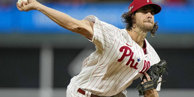 phillies-turn-to-upcoming-free-agent-aaron-nola-to-pitch-past-arizona-and-into-world-series