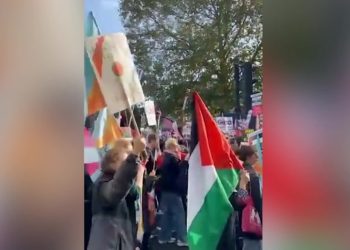 protesters-chant-'free-palestine'-through-london-in-demonstration-calling-for-ceasefire