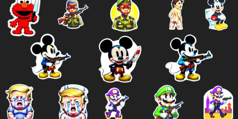 facebook's-new-ai-stickers-can-generate-elmo-with-a-knife-|-ars-technica