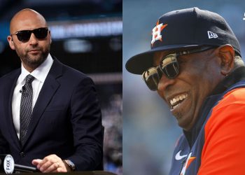 yankees-legend-derek-jeter-applauds-astros-manager-dusty-baker-for-pitching-…-–-sportskeeda