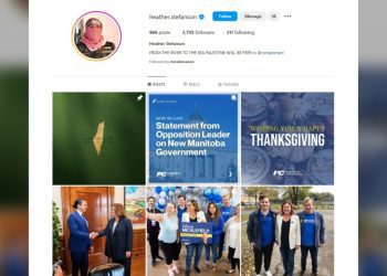 pro-palestinian-hackers-take-over-former-premier-heather-stefanson's-instagram-account