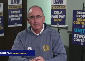 uaw-president-shawn-fain-facebook-live-update-oct.-20-–-wlns-6-news