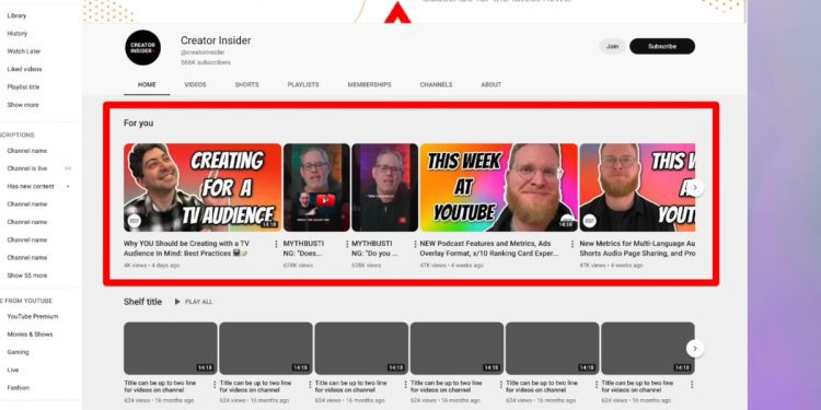 youtube-pages-are-getting-a-tiktok-like-for-you-feed-–-the-verge