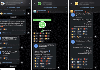 whatsapp-mod-with-spyware-module-targets-over-340k-users,-mostly-in-arabic-and-azeri-languages