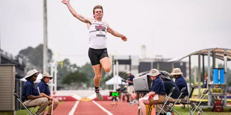 colby-eddowes-tabbed-sun-belt-men’s-field-athlete-of-the-week