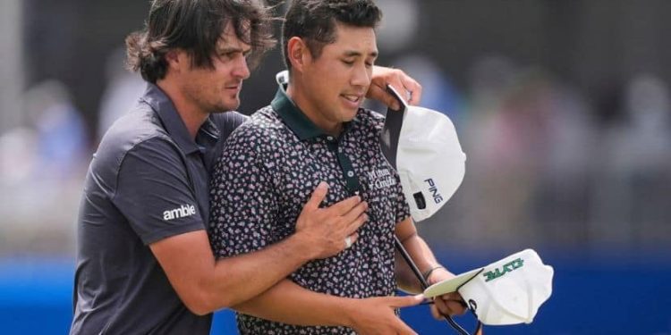 pga-tour-rookies-isaiah-salinda-and-kevin-velo-remain-atop-zurich-classic-leaderboard