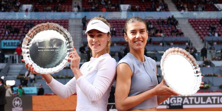 in-team-debut,-cirstea-and-kalinskaya-claim-madrid-doubles-title-–-wta