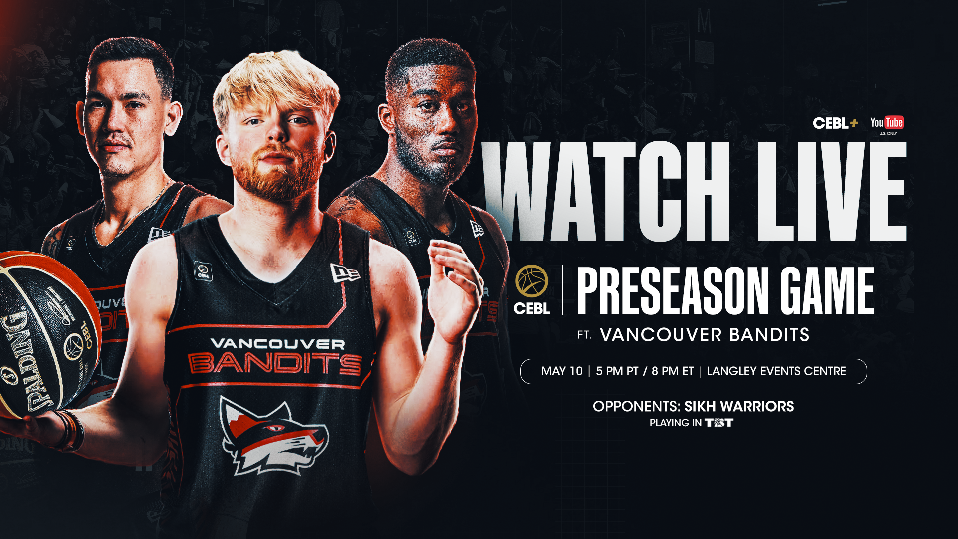 cebl-to-livestream-bandits-preseason-game-on-cebl+-and-youtube