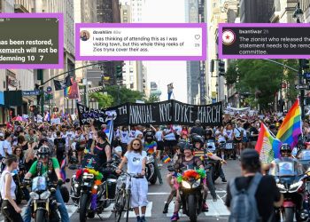 how-the-oct.-7-aftermath-splintered-the-new-york-dyke-march-–-the-forward