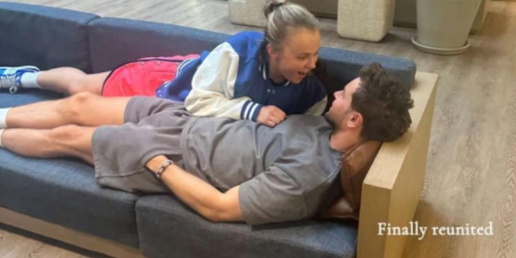 jojo-siwa-lies-on-top-of-chris-hughes-after-‘finally-reuniting’-on-holiday-|-metro-news