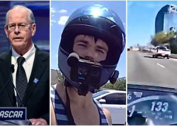 ‘i-just-put-their-life-in-danger:’-nascar-leader’s-grandson-tied-to-motorcycle-stunt-videos-on-…