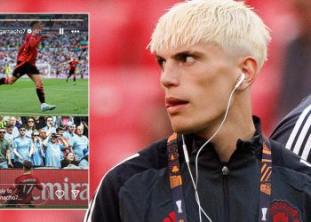 garnacho-shares-cryptic-post-before-being-left-out-of-man-utd-starting-xi-–-the-sun