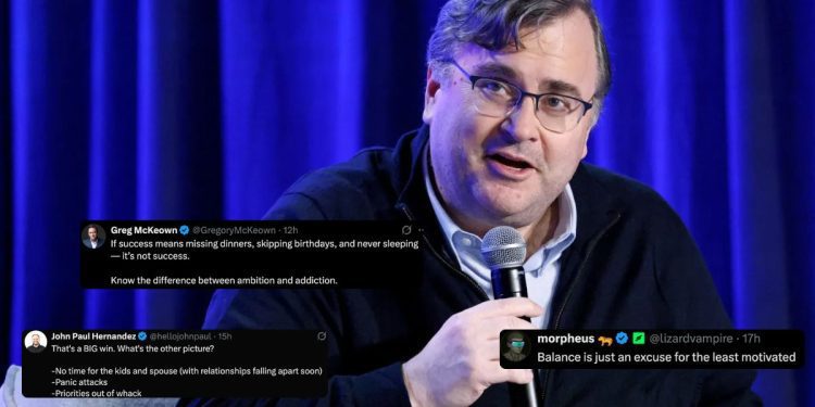 linkedin-co-founder-says-those-who-prioritize-work-life-balance-aren’t-serious-about-success