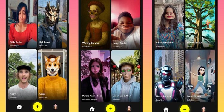 snapchat-now-has-a-standalone-app-for-making-gen-ai-augmented-reality-effects-–-engadget