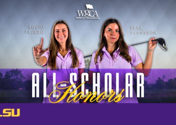 lsu-golfers-rocio-tejedo,-elsa-svensson-earn-wgca-scholar-honors