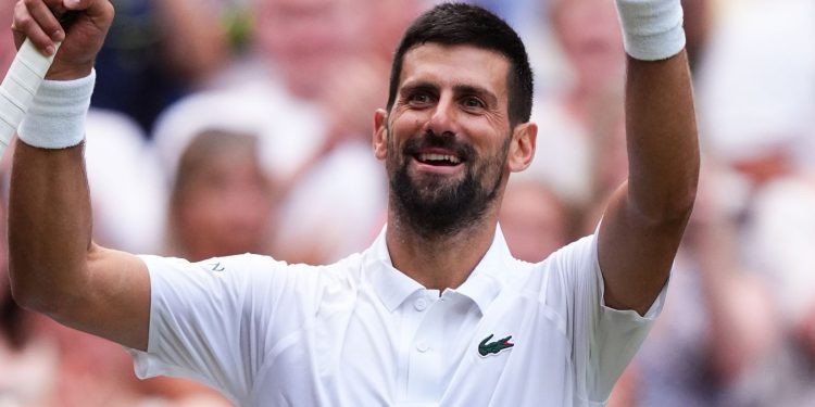 wimbledon:-novak-djokovic-and-jannik-sinner-cruise-through-as-defending-champion-…-–-sky-sports
