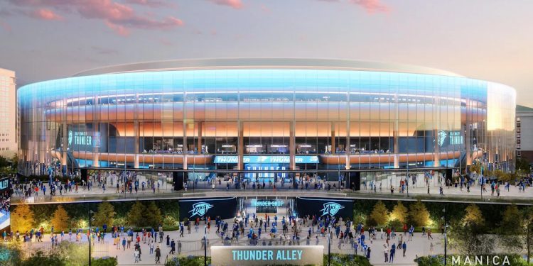 nba-twitter-reacts-to-first-look-at-okc-thunder’s-new-arena-–-yahoo-sports