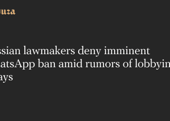 russian-lawmakers-deny-imminent-whatsapp-ban-amid-rumors-of-lobbying-delays-–-meduza