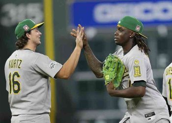 a’s-find-hope-in-kurtz,-youth-as-team-eyes-vegas-|-the-arkansas-democrat-gazette