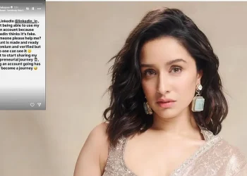 shraddha-kapoor’s-linkedin-account-flagged-as-fake-–-metro-vaartha