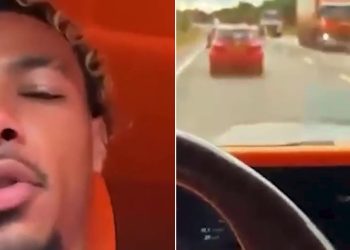 idiot-liverpool-star-films-himself-on-his-phone-driving-200k-merc-before-snapchat-post