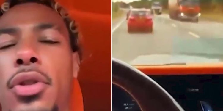 idiot-liverpool-star-films-himself-on-his-phone-driving-200k-merc-before-snapchat-post