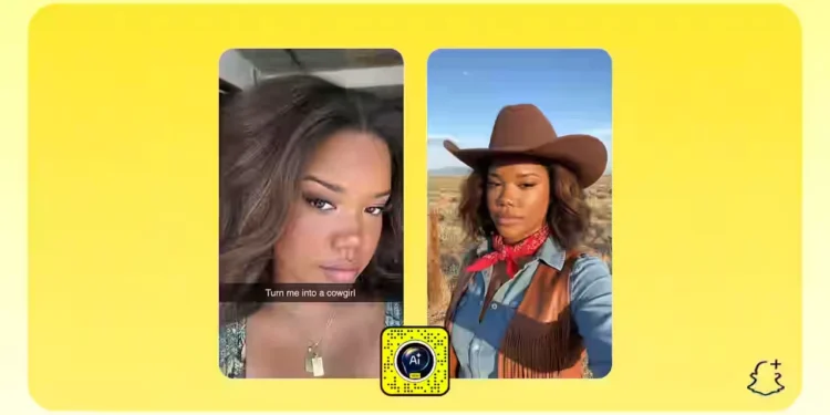 snapchat-launches-its-first-“open-prompt-image-generation-lens”-–-neowin