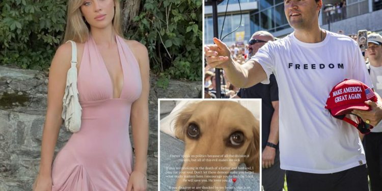 fitness-influencer-daisy-keech-gets-hate-for-charlie-kirk-memorial-posts:-‘all-of-this-evil-…