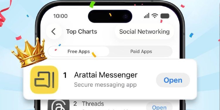 arattai-reaches-no-1-in-app-stores,-zoho-says-working-hard-to-expand-servers-–-india-today