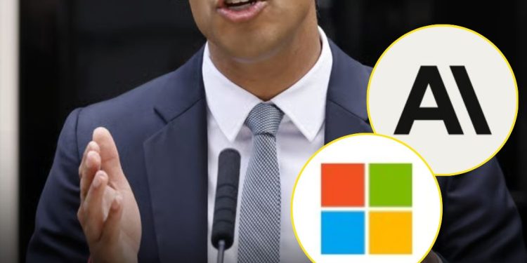 former-british-prime-minister-rishi-sunak-has-joined-us.-tech-giant-microsoft-and-ai-startup-…