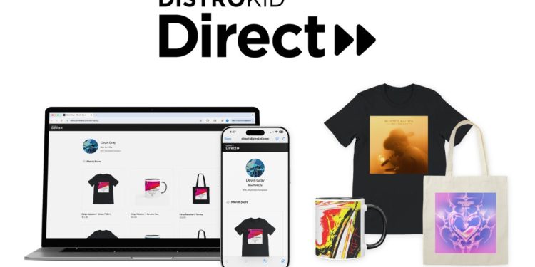distrokid-artists-can-now-create-custom-t-shirts,-mugs-&-more-with-new-direct-to-fan-platform
