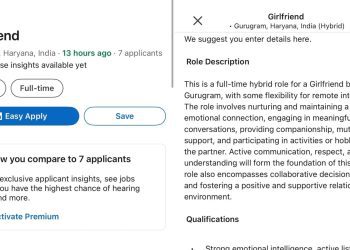 viral-reddit-post-parodies-linkedin-with-‘girlfriend’-job-listing-in-gurgaon-|-trending-news